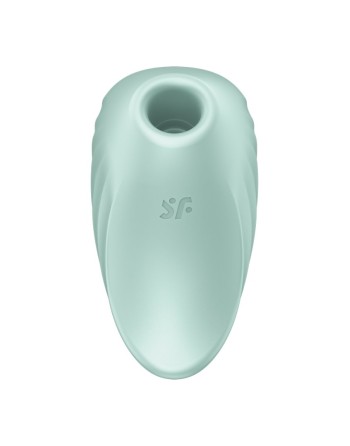 Stimulateur de clitoris vert USB Pearl Diver Satisfyer - CC597787