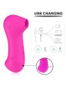 Stimulateur clitoridien par une vibration par membrane  USB Fushia - CR-VO005FUS