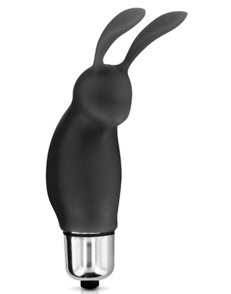 Stimulateur de clitoris vibrant noir rabbit - CC5730010010