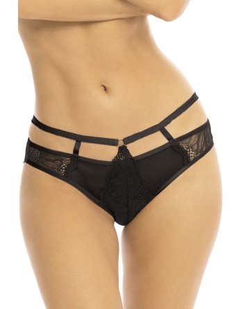 Culotte échancrée noir - REN1171-BLK