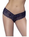 String en dentelle florale noire - R2322218