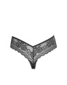 String en dentelle florale noire - R2322218