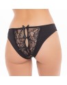 Culotte ouverte noir  - REN1157-BLK