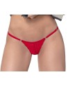 String dentelle rouge - MAL107RED