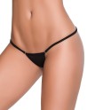 String ficelle invisible sexy noir dos en forme Y - MAL1092BLK