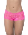 Boyshort dentelle Hot pink - MAL90PNK