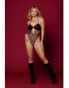 Body string avec chaine doré à la taille - DG13294BLK